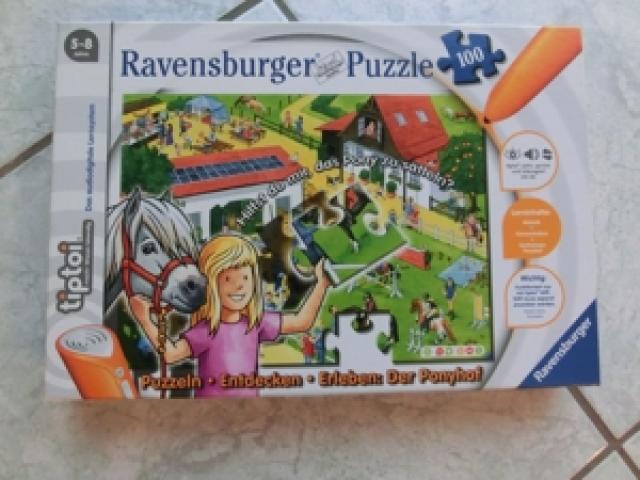 TIP TOI PUZZLE / DER PONYHOF / Ravensburger / komplett in OVP - 1